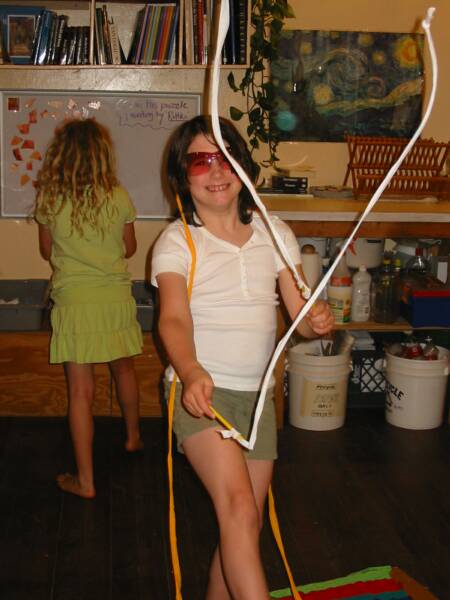 Getting funky in the Funky Art Camp!